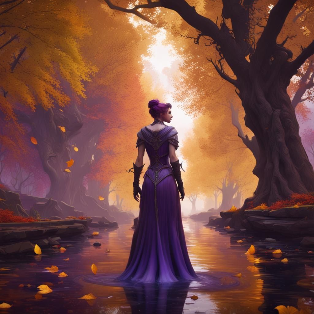 Surreal Autumn God Reveals Winter Landscape