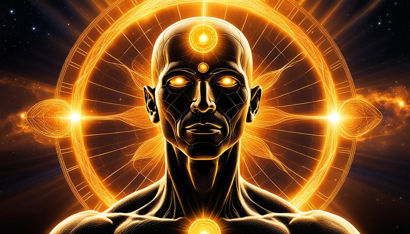 Golden Light Energy Rising to the Heart