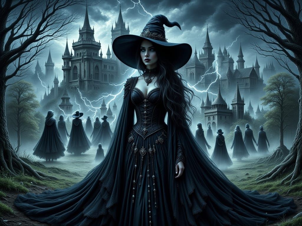 Gothic Witch Overlooks Kingdom with Coven Revealed