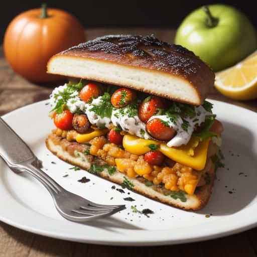 Delicious Gourmet Food Still Life in 8K