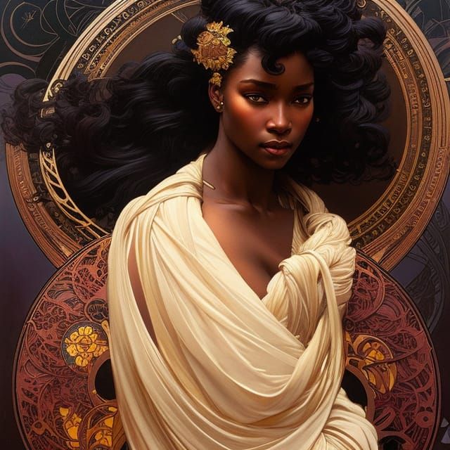 Hazel-Haired Woman: Artstation-Inspired Detailed Portrait