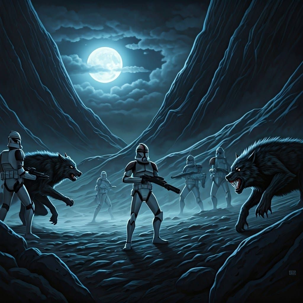 Clone Troopers vs. Werewolves on Endor: Science Fantasy Batt...