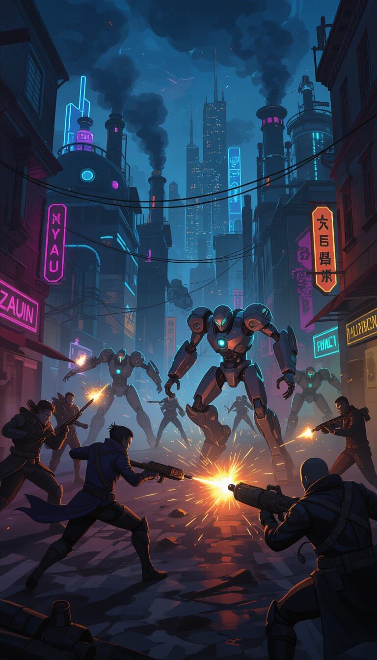 Arcane Style Battle: Zaun vs. Robots