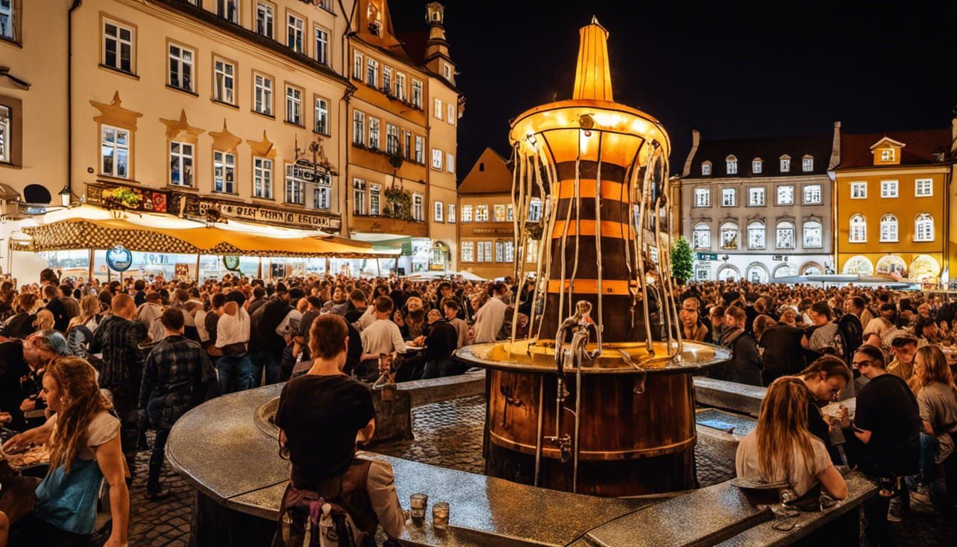 Oktoberfest Celebration in Bitbourg Square