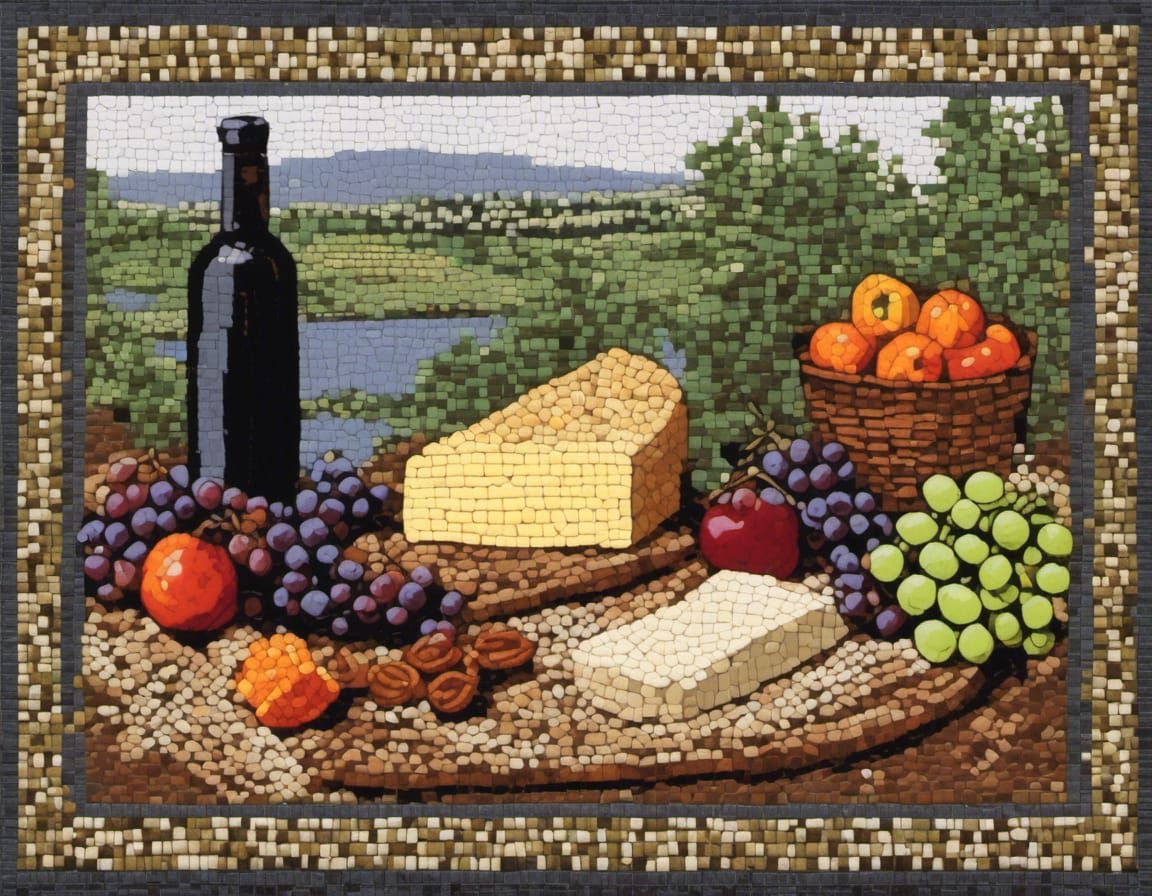 Still Life with Wine