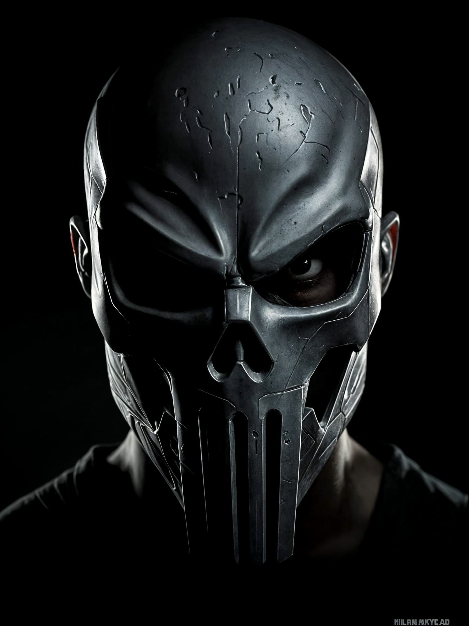 The Punisher Close-Up Portrait in Ultra Definition