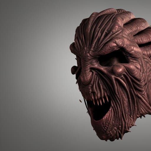 Jeepers Creepers Monster: 3D Render