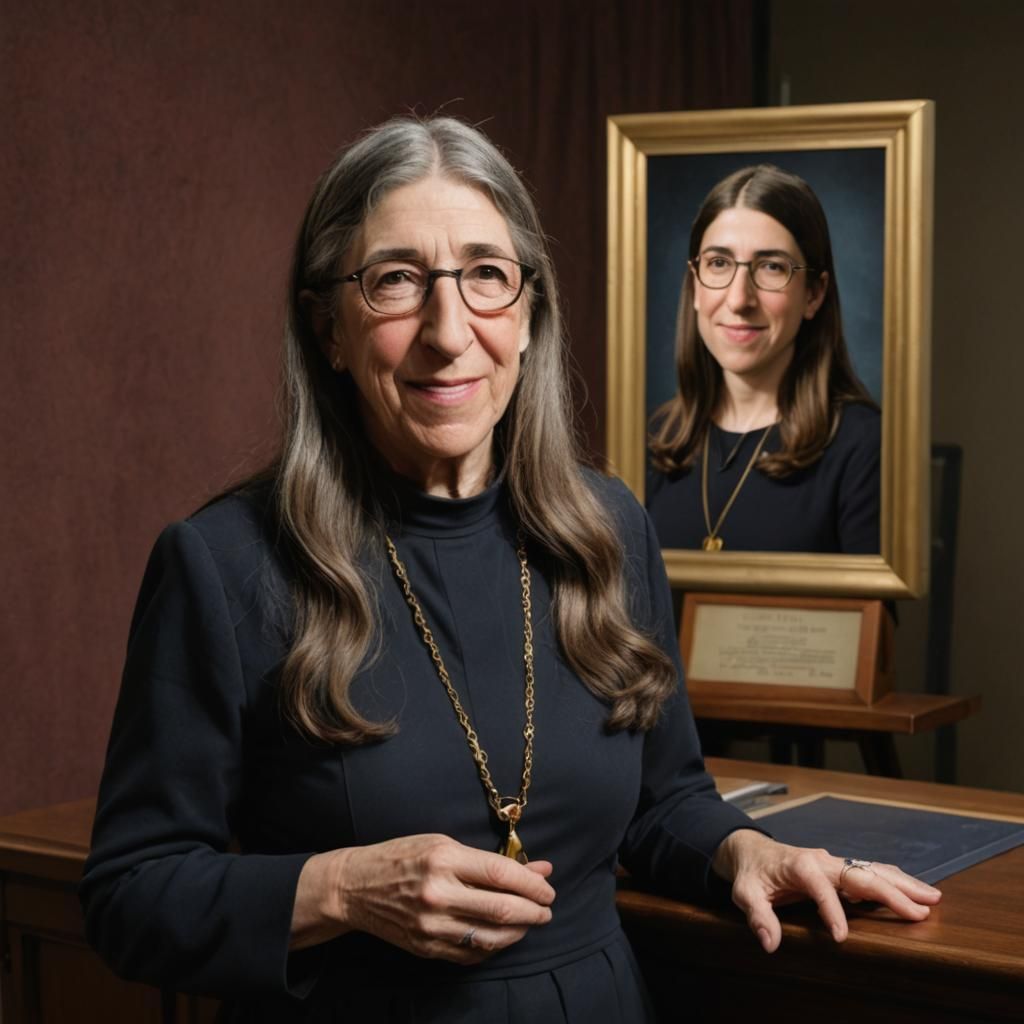 Margaret Hamilton and Mayim