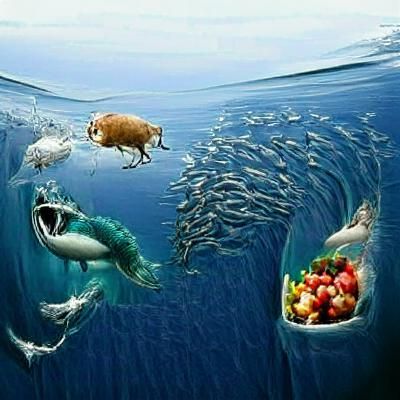 Ocean Food Chain: Not at the Top