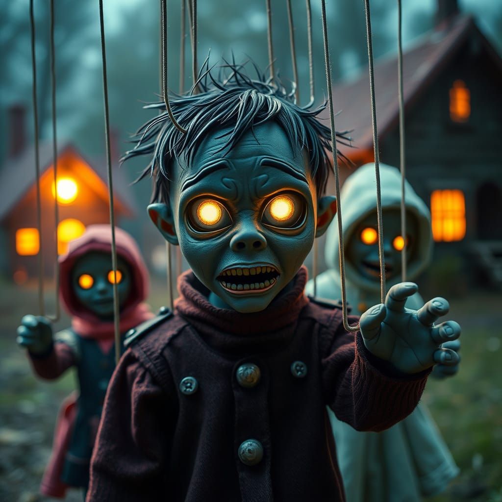Village of the Damned: Psychic Children Control Puppets