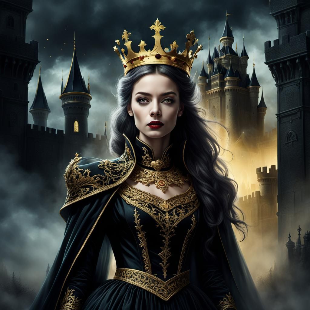 Dark Fantasy Princess Rules Misty Castle