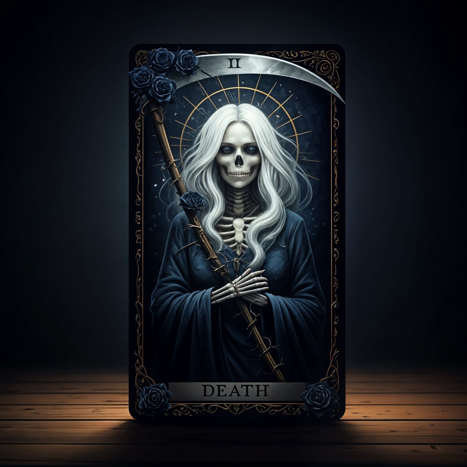 Death Tarot Card: Divine Proportions in 3D