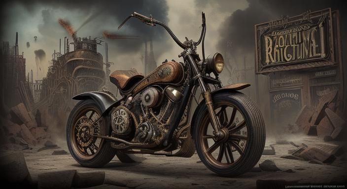 Steampunk Engine Embodies Rock 'n' Roll Damnation