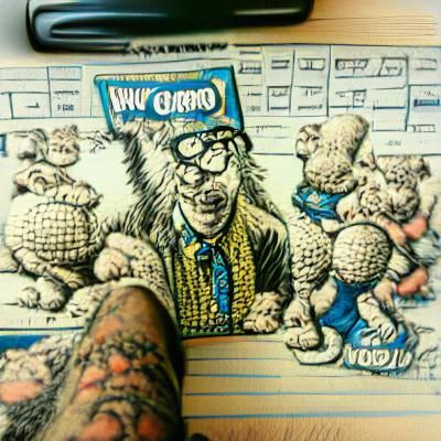 Wolf's First Day Back at Work