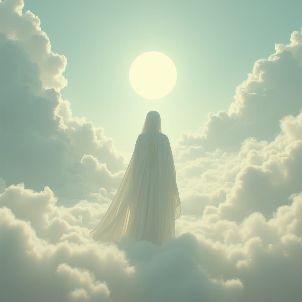 Missing my wings in the realm of angels.