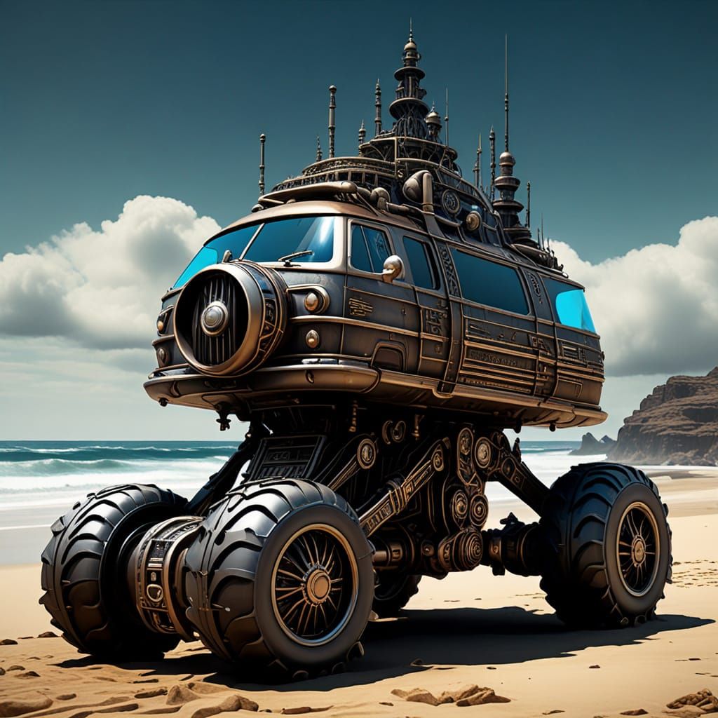 VW Steampunk Dune Buggy