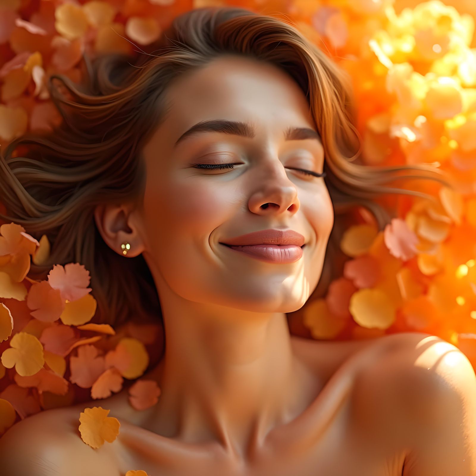 Radiant Happiness: A Captivating Close-Up