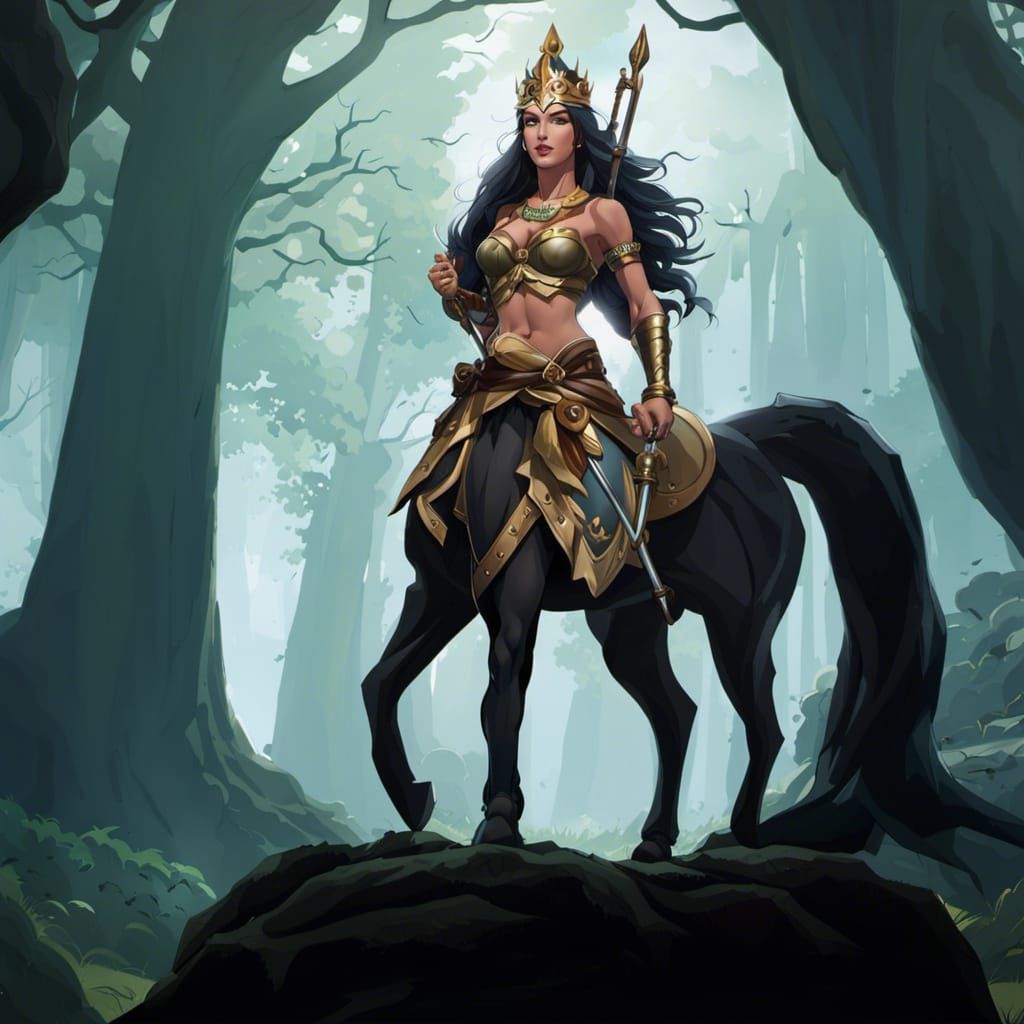 Elven Warrior Centaur