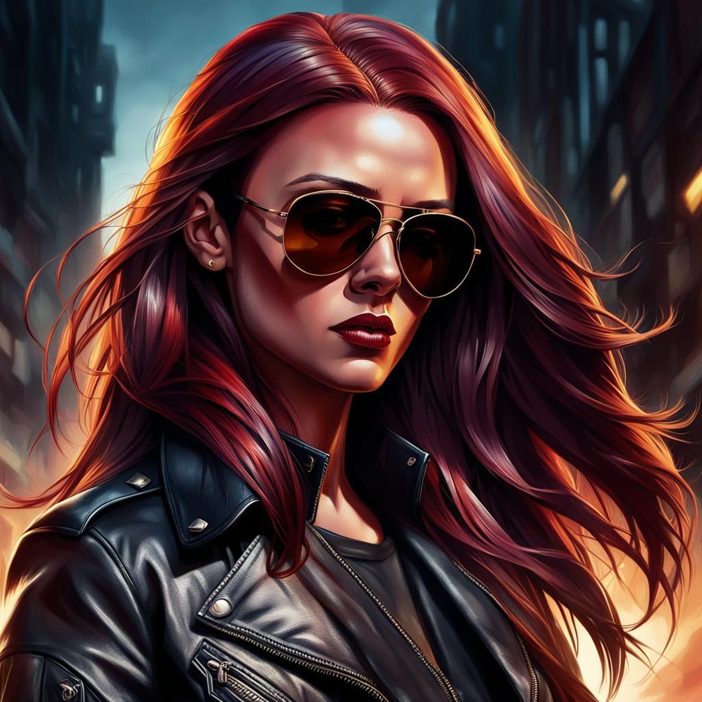 Dark Fantasy Portrait in Hyper-Realistic Style