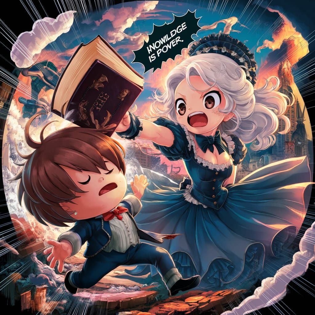 Anime Slapstick: Knowledge is Power in Ghibli Style