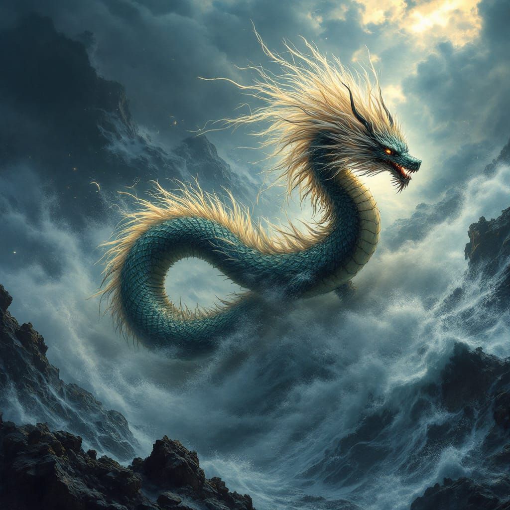 Feathered Serpent Rides the Storm