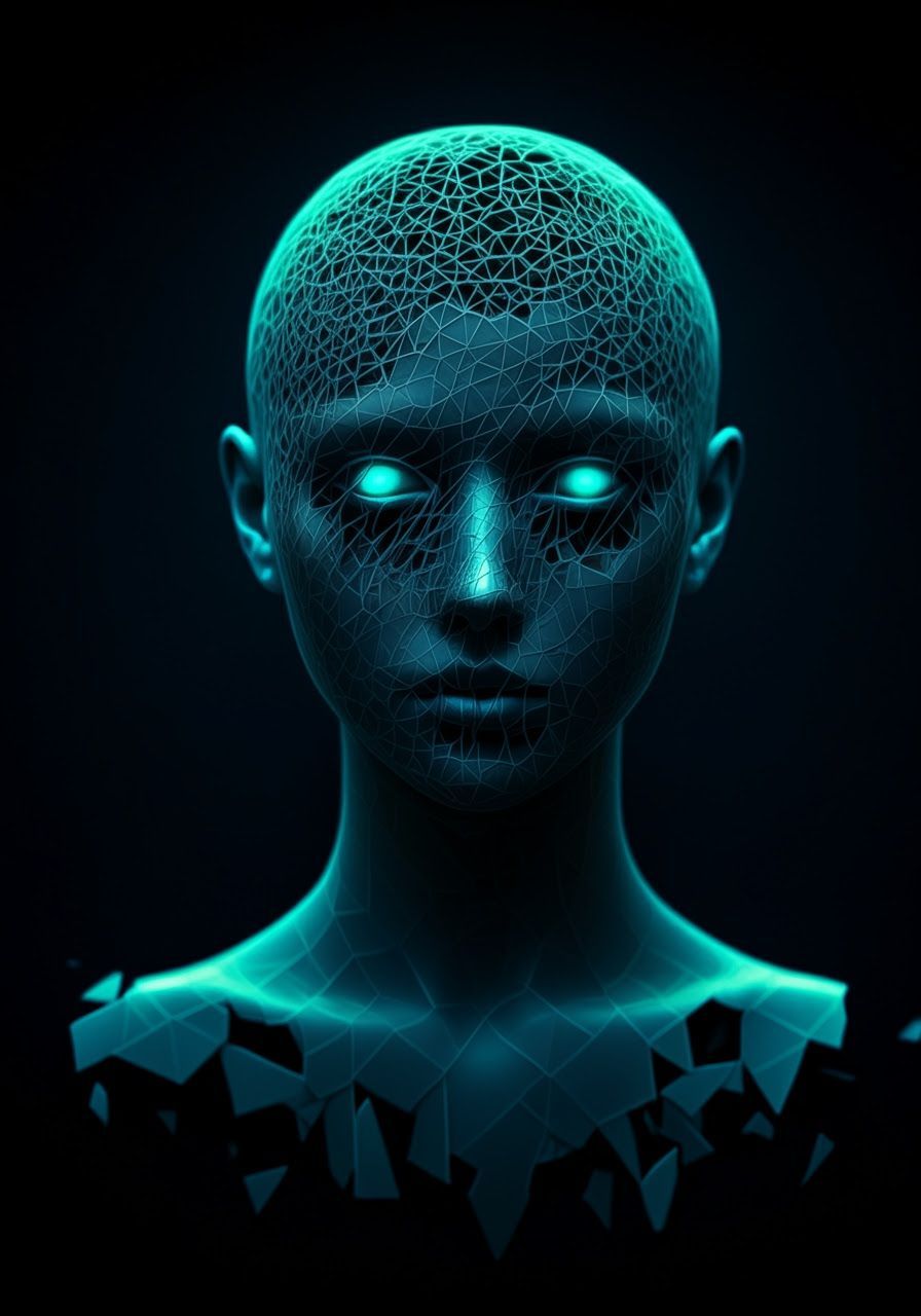 Ceramo-Time Continuum Phosphorescent Art of Hollowness