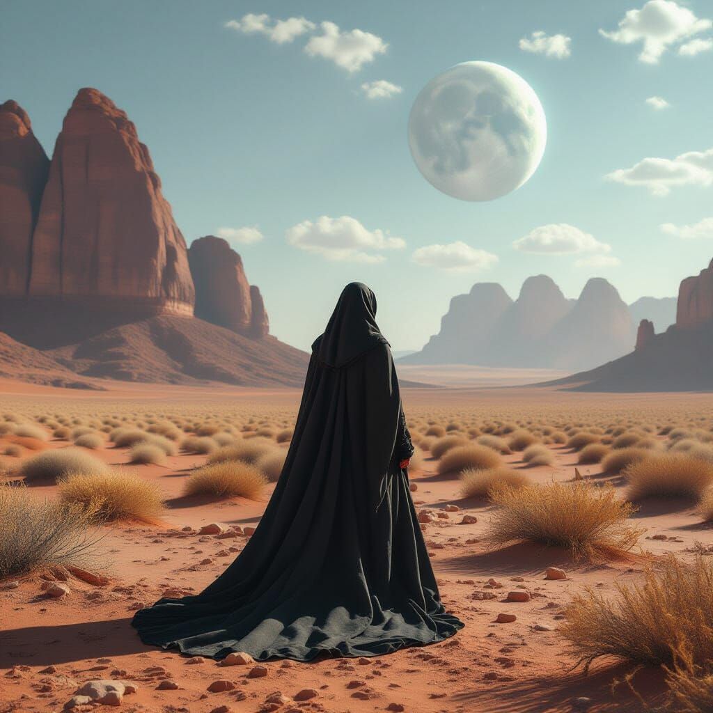 Enigmatic AI Creation