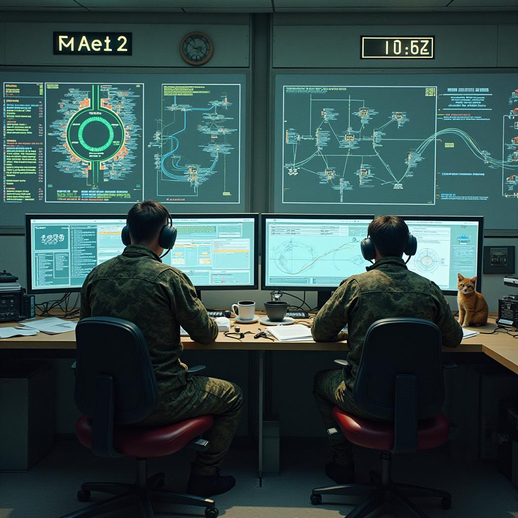 Camouflaged Operators in Futuristic Network Operations Cente...