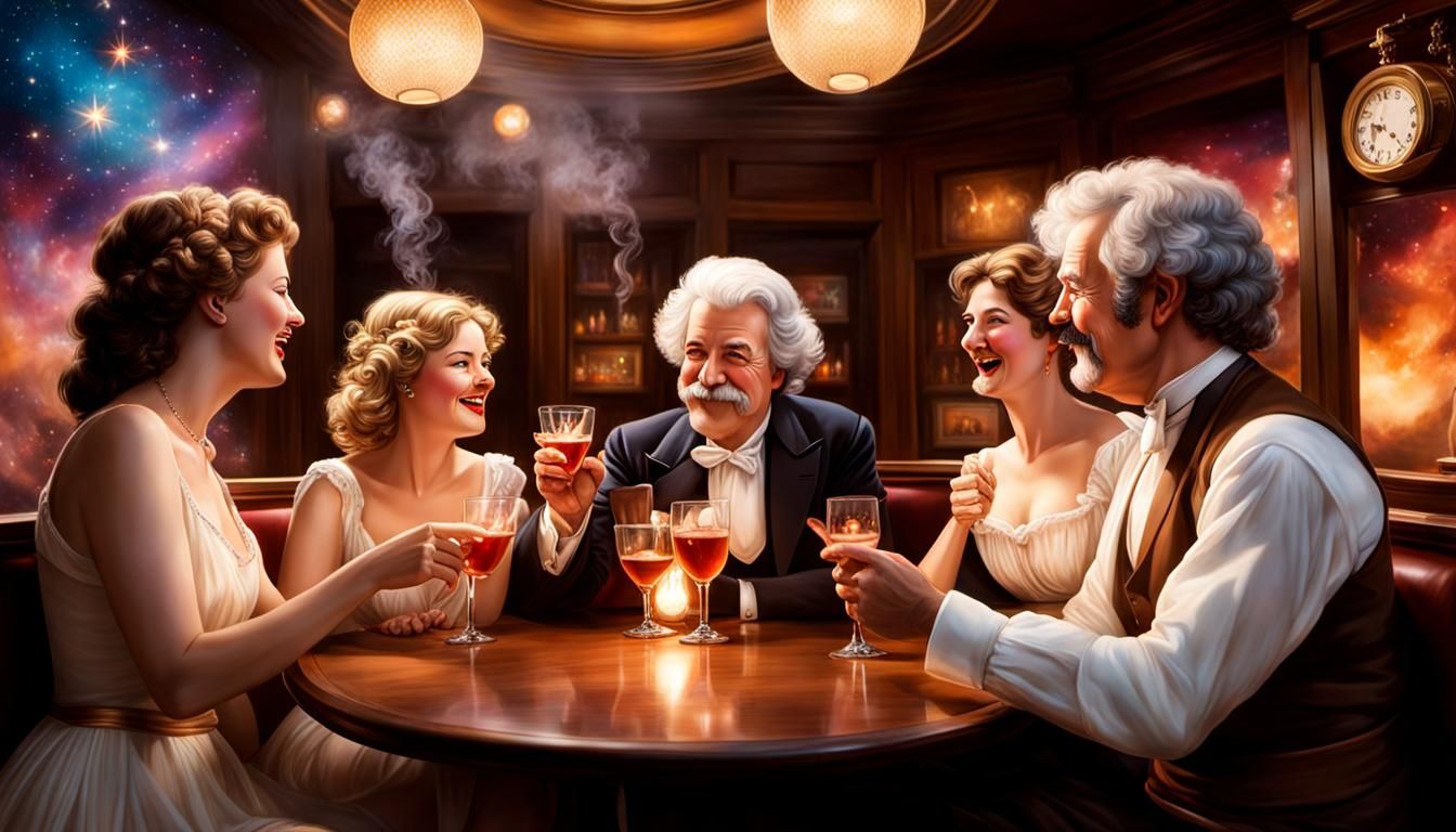 Mark Twain, Earnest Hemingway, Marie Corelli and Jane Austen...