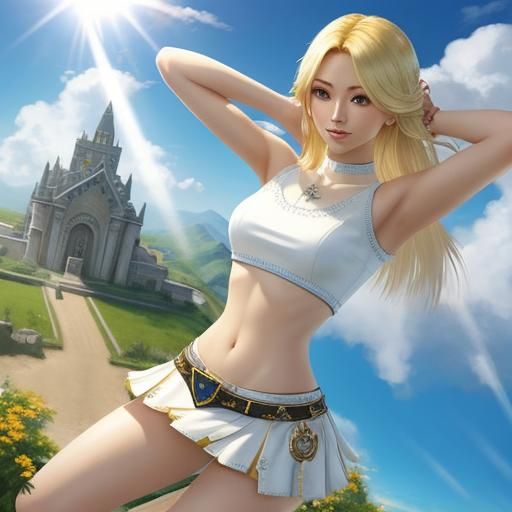 Adult Game Avatar in Divine Sunshine