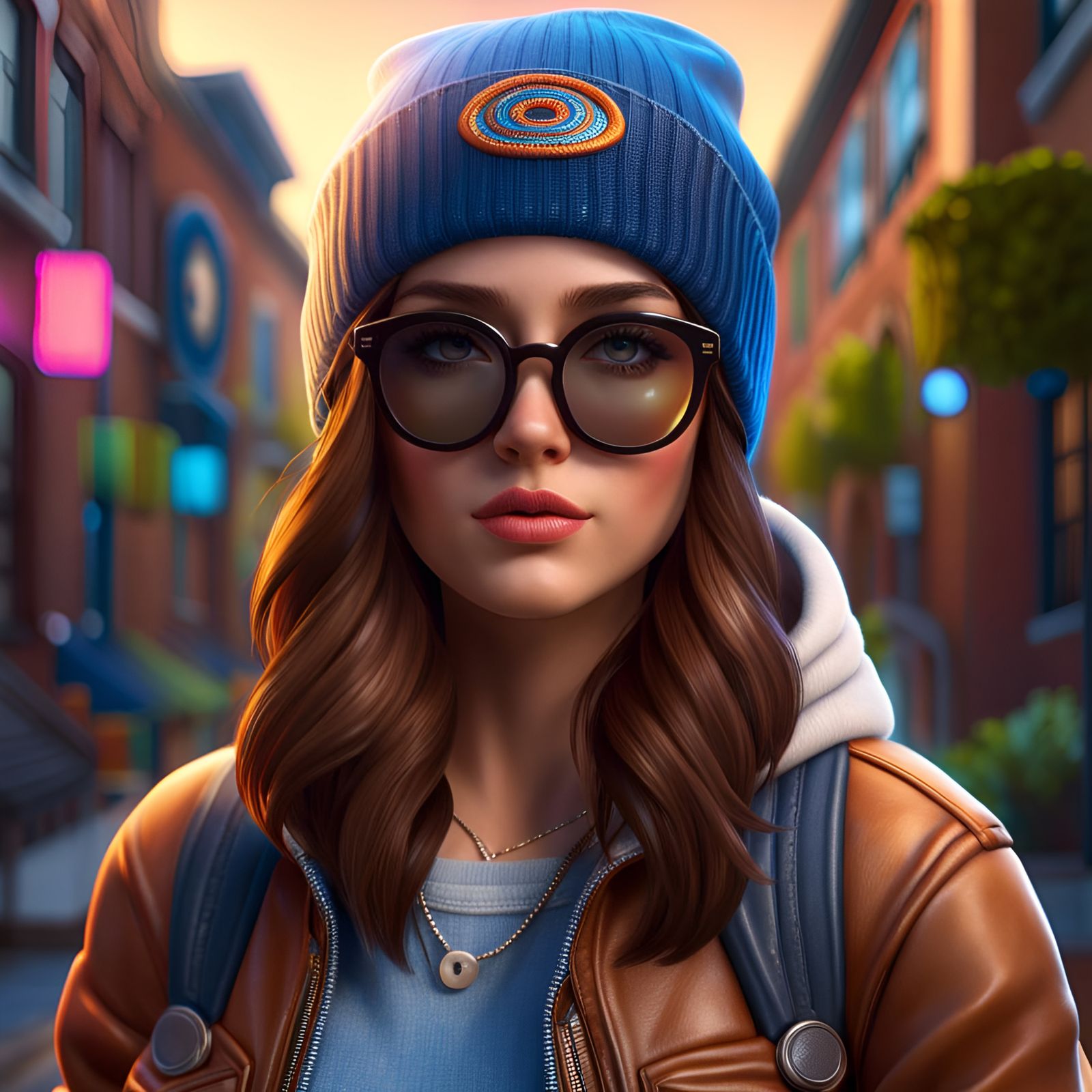 Hipster Girl