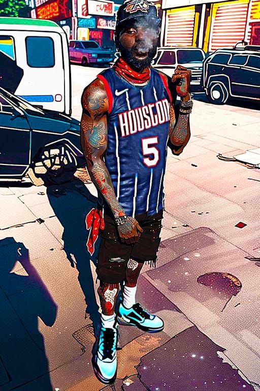 Luxurious Hip-Hop Shoes in Futuristic Cityscape