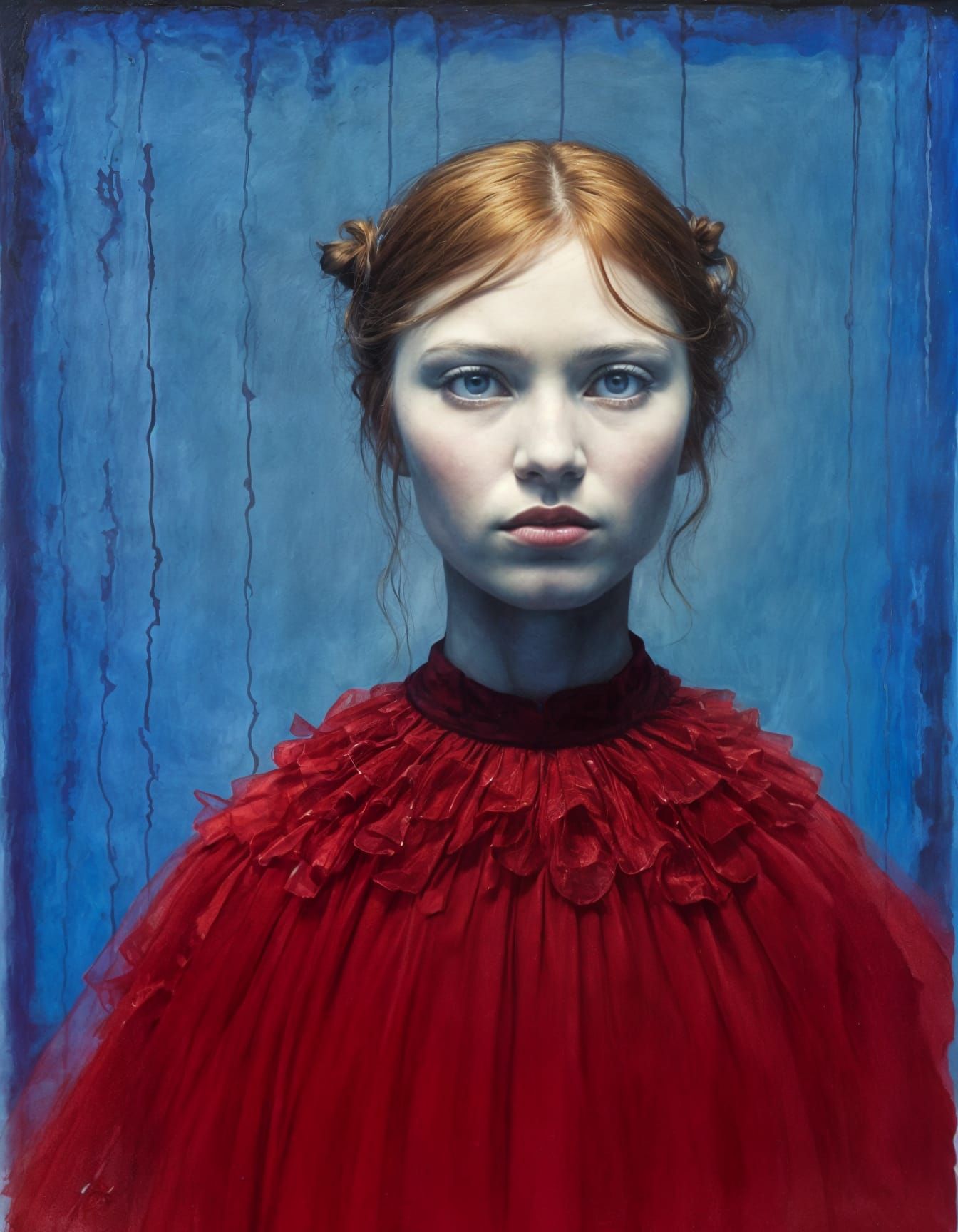 Colorful Portrait Inspired by Comic Book Art