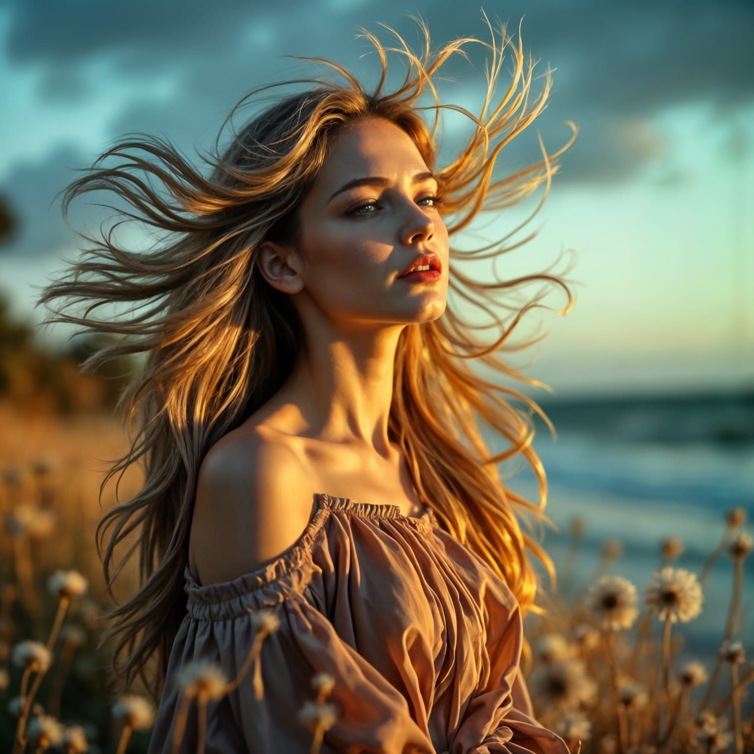 Surreal Beauty in Hyper Realistic Landscape