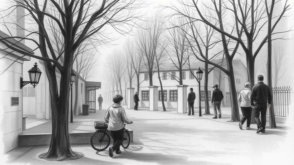 Hyperdetailed Charcoal Drawing with Watercolor Colour