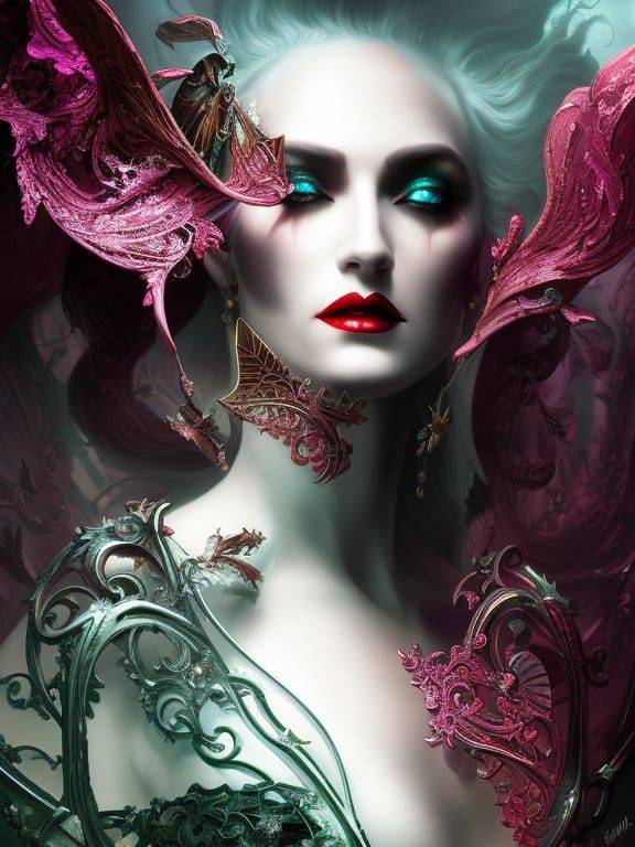 Evil Countess: Gothic Horror in 3D Storybook Realism