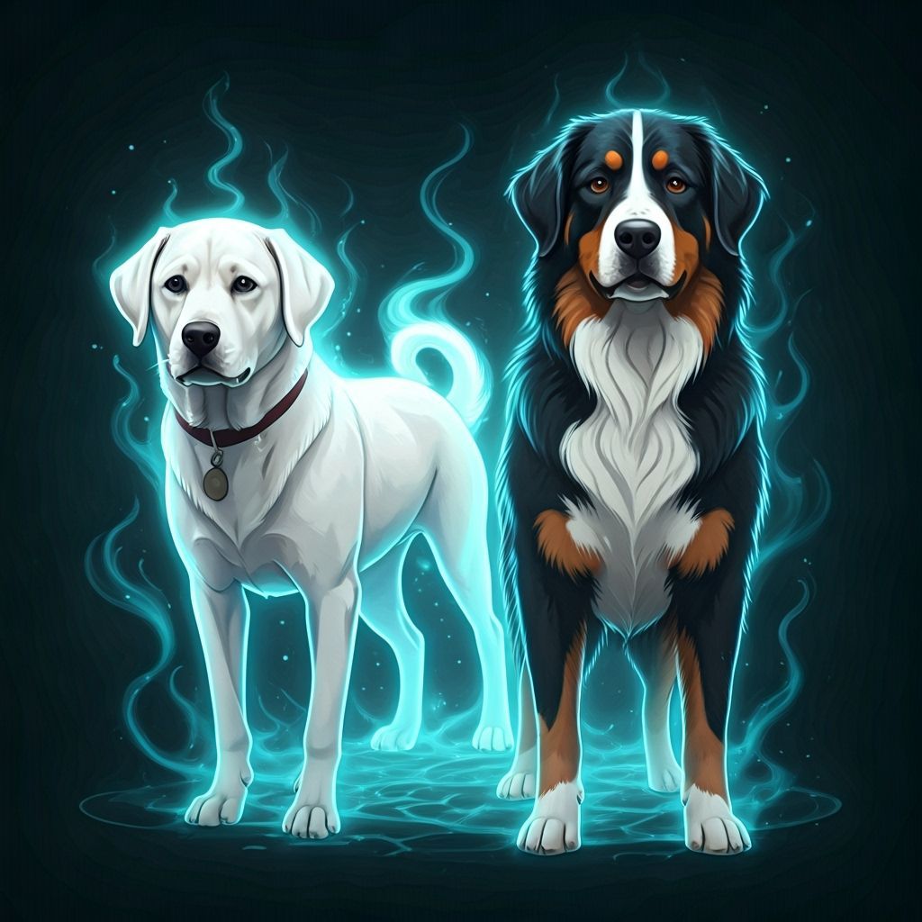 Anime Ghost Spirits in Animal Paradise