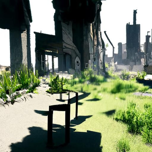 Post-Apocalyptic Wonderland in 3D