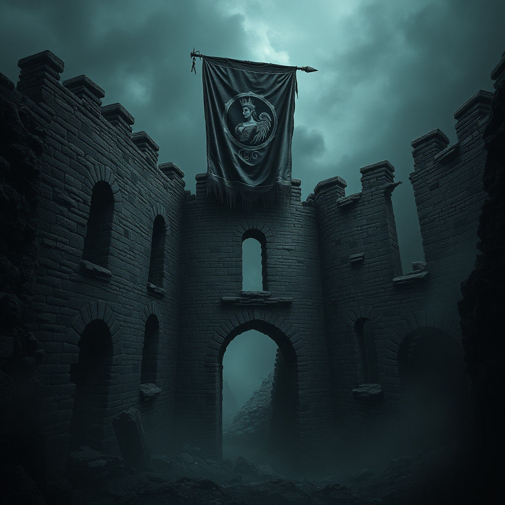 Haunting Castle Ruins in Eternal Darkness