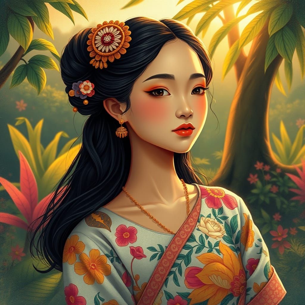 beautiful sundanese girl