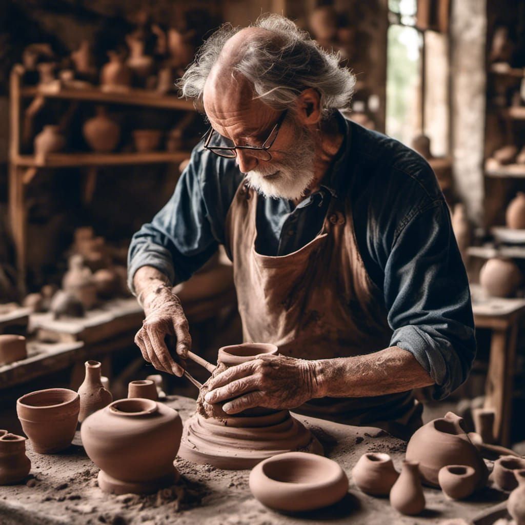 Potter Creates Eccentric Clay Pottery in Hyperreal Style