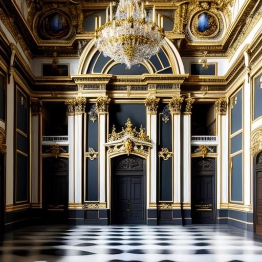 French Baroque Architecture: A Hyperdetailed Masterpiece