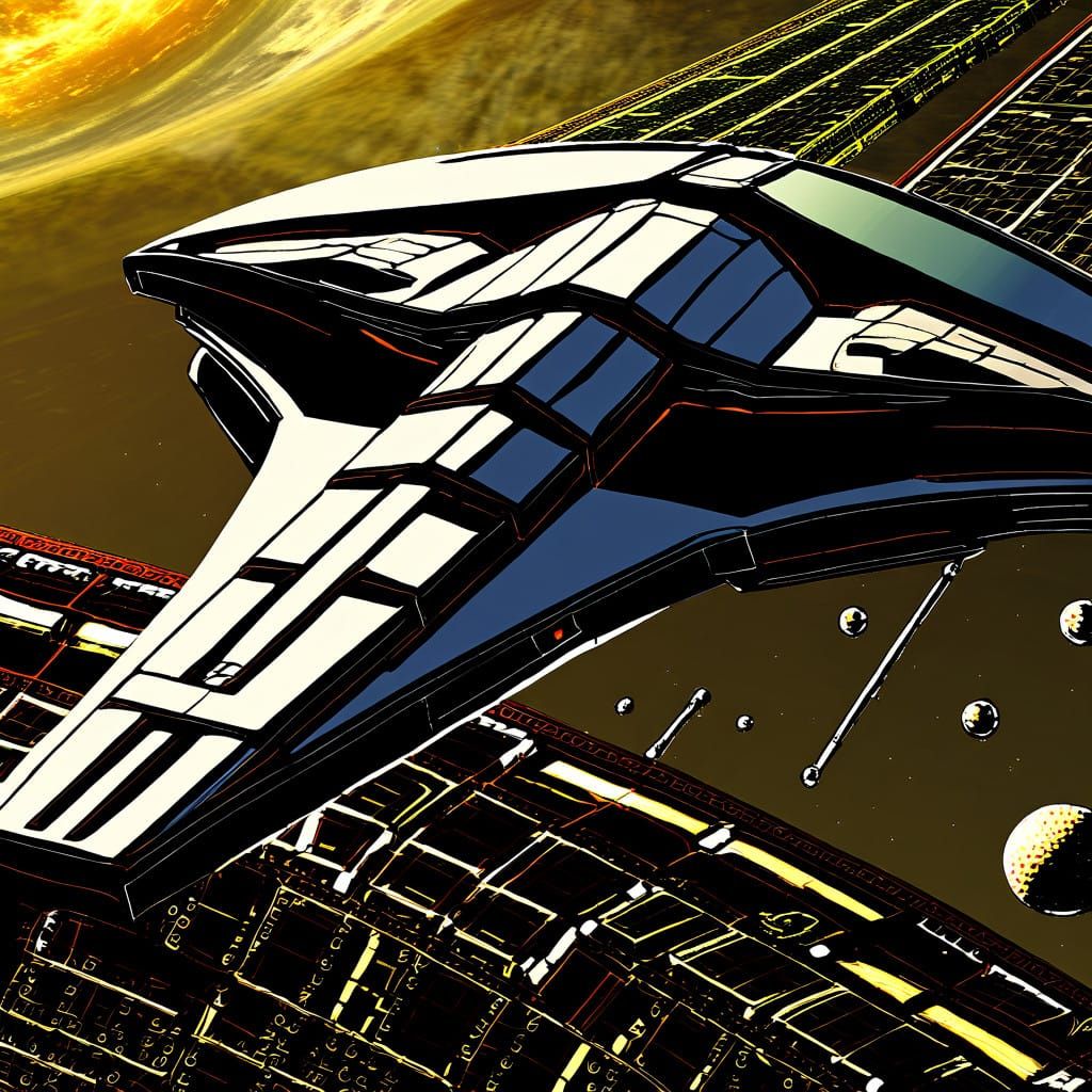 Majestic Ondergoshian-Class Starship Blends Elegance and Pow...