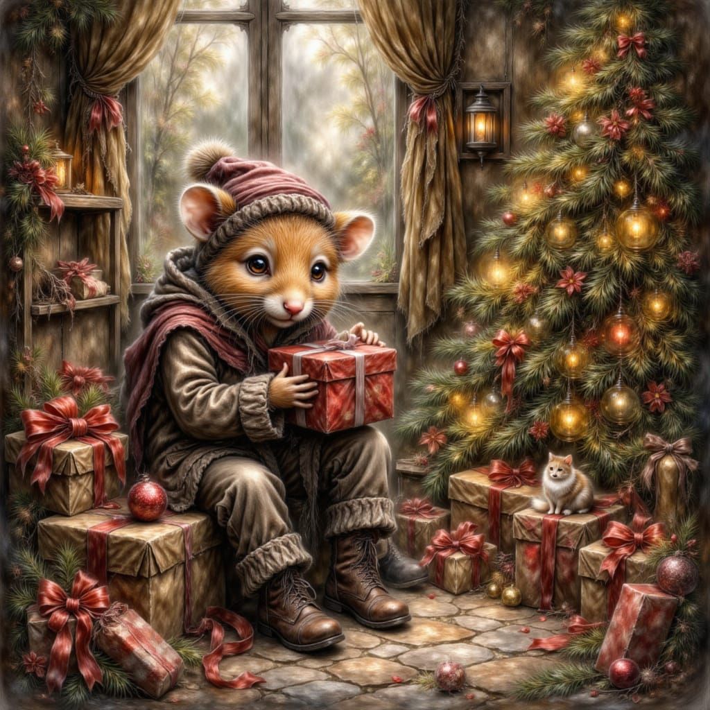 Christmas Mouse