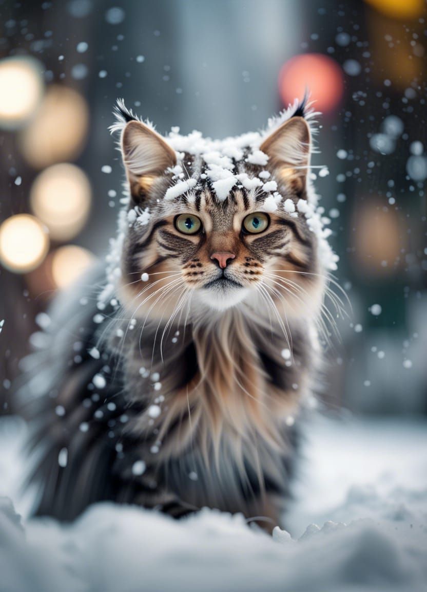 Potraits of cat