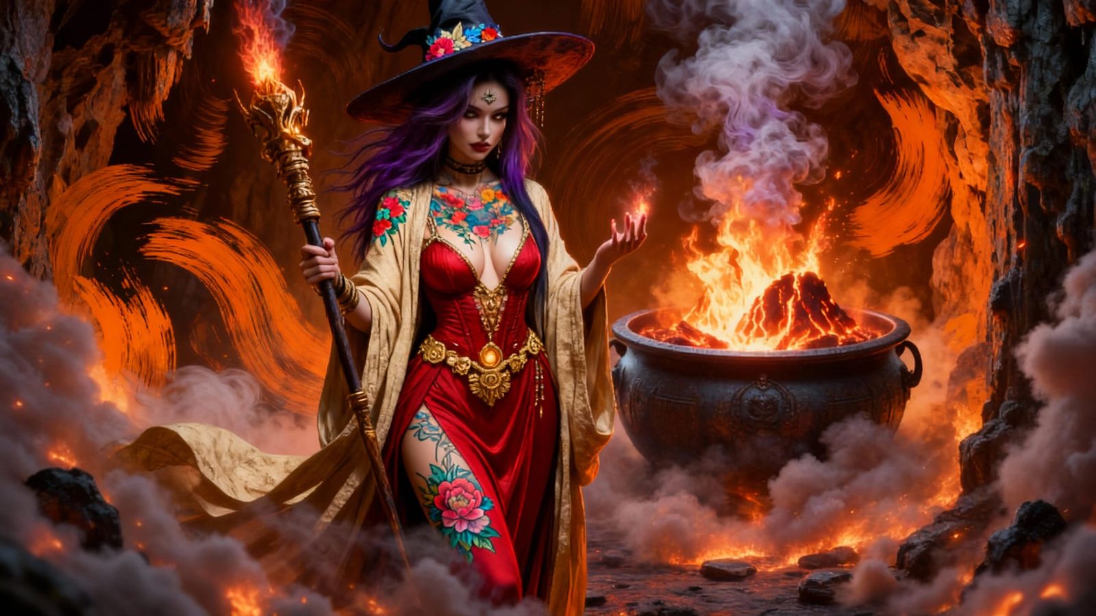 Eastern Sorcery vs Western Witchcraft Battle