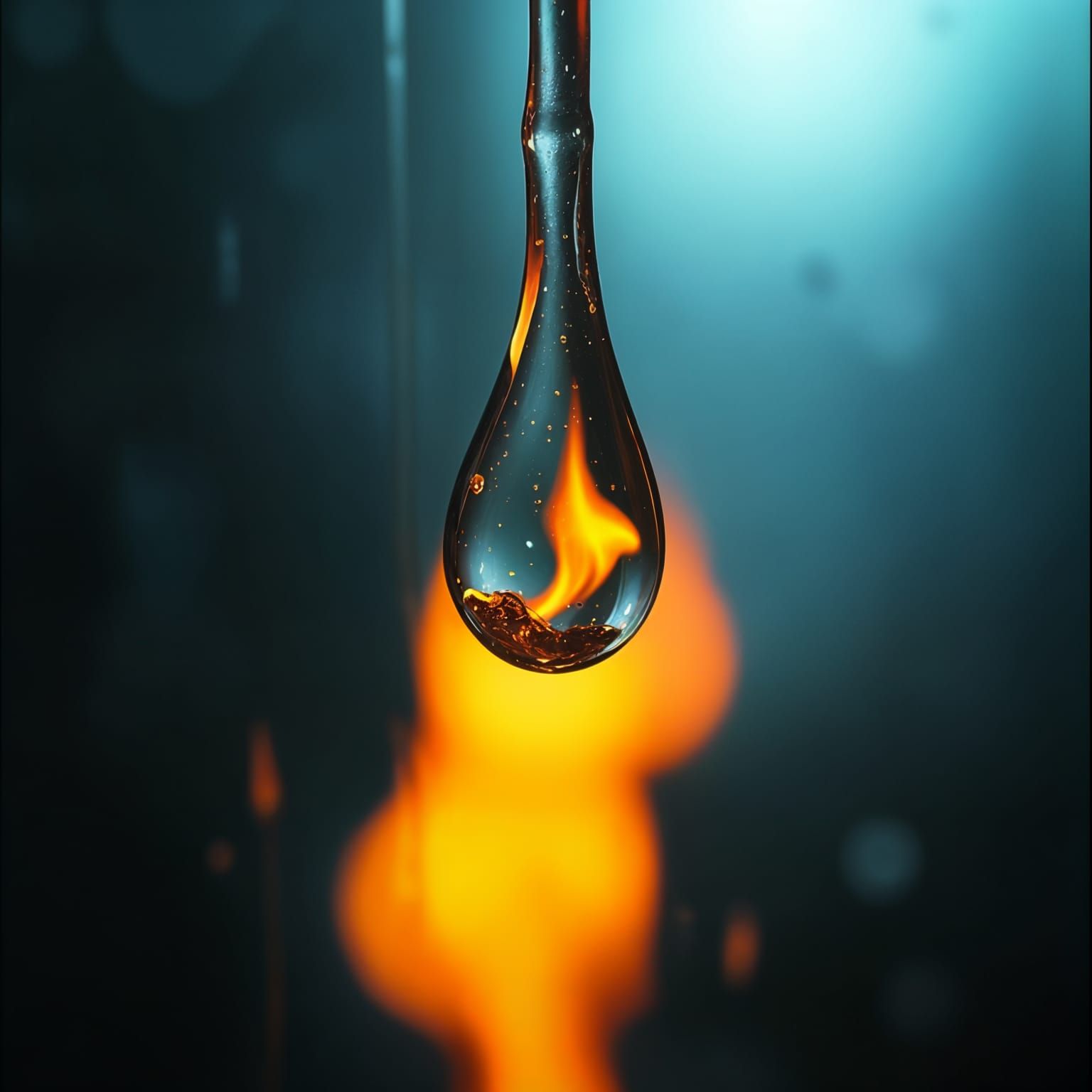 Burning Raindrop Filmmaker's Masterpiece Cinematic Still