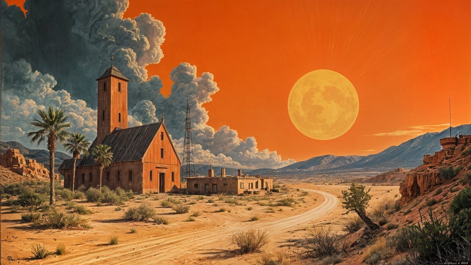 Manhattan Project Film Poster, 1947 Style