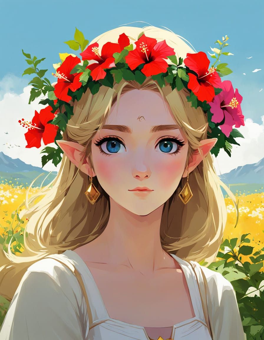 Flower crown