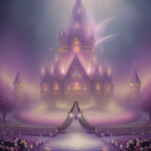 Ethereal Tulip Queen Wedding in Fantasy Style